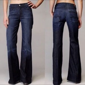 7 For All Mankind Ginger Wide Leg Jeans